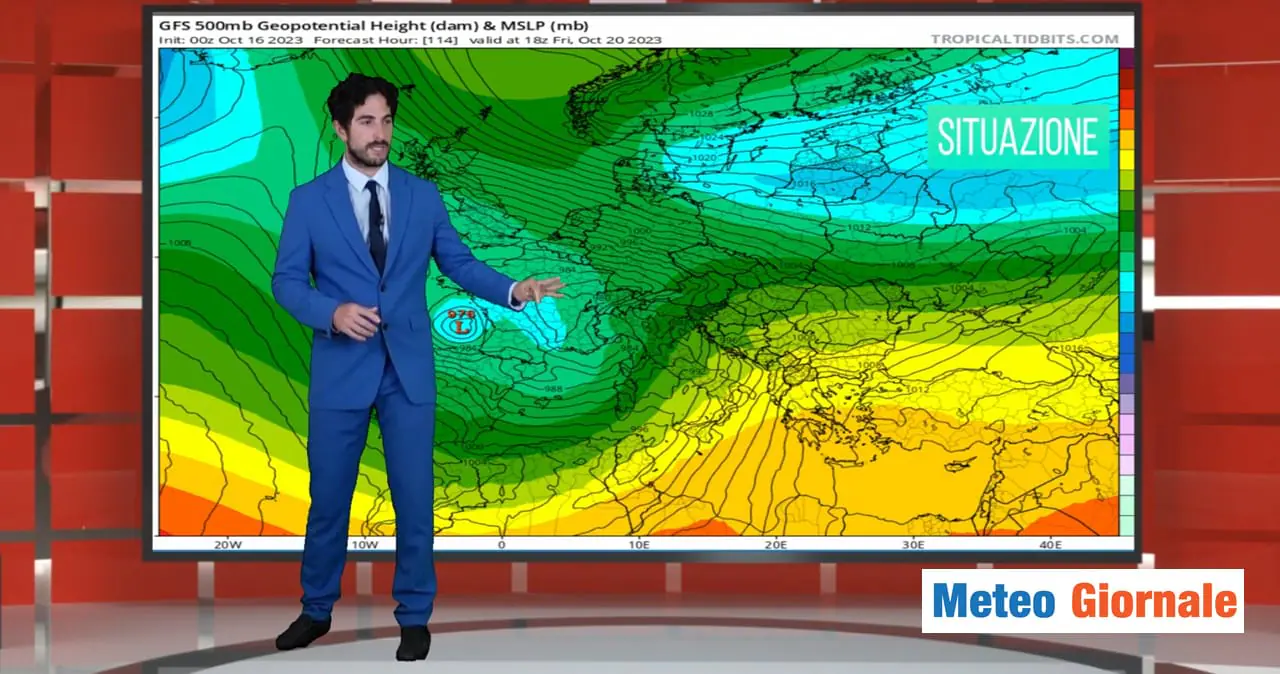 Meteo domani nubi e piogge ma è solo l inizio VIDEO METEO GIORNALE