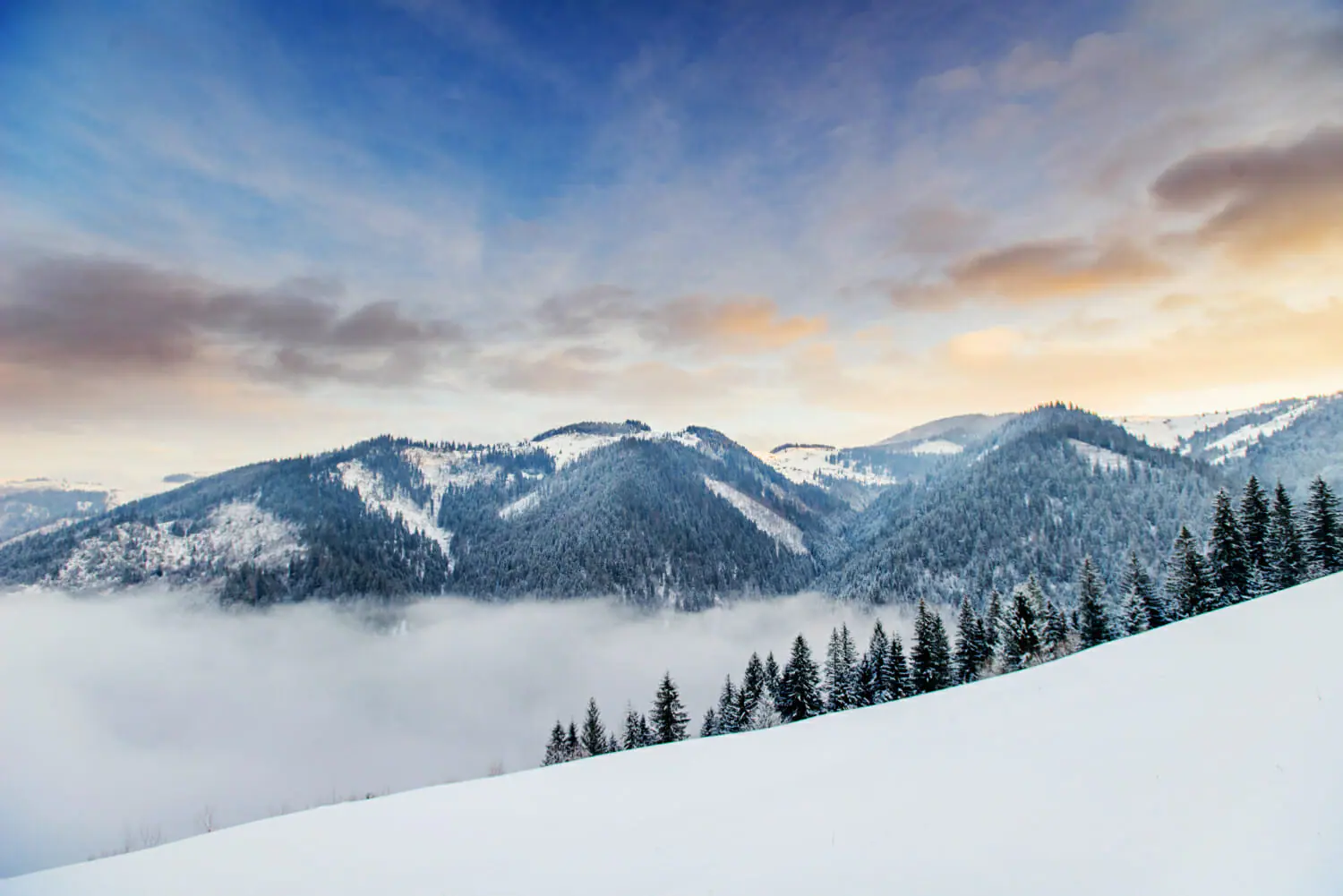 Grande Ondata Di Freddo Clima Tipico Dellinverno Pieno Meteo Giornale