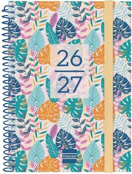 AGENDA FINOCAM SECUNDARIA 1/8 SV HORIZ.TROPICAL 26-27