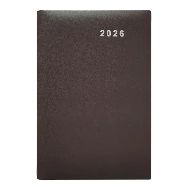 AGENDA ANUAL 2026 CAMPUS BASIC A5 DIA  PAG. MARRÓN