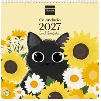 CALENDARIO PARED ART 30X30 SARA MEYER 2027