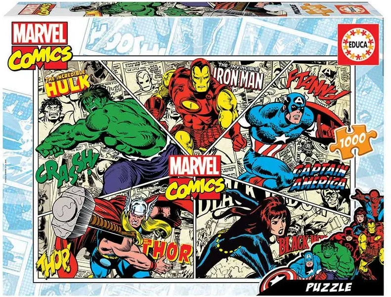 PUZZLE 1000 MARVEL COMICS