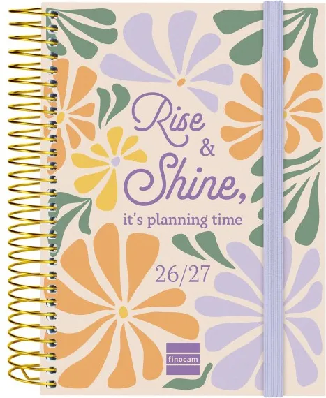 AGENDA FINOCAM SECUNDARIA 1/8 1DP SHINE 26-27