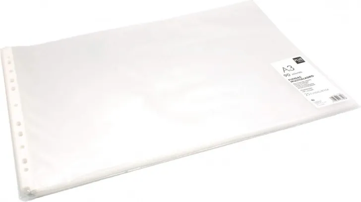 FUNDA MULTITALADRO A3 CRISTAL 90 MICRAS