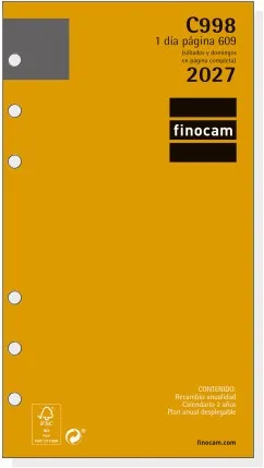 RECAMBIO FINOCAM C998 609 94x171 1DP 2027
