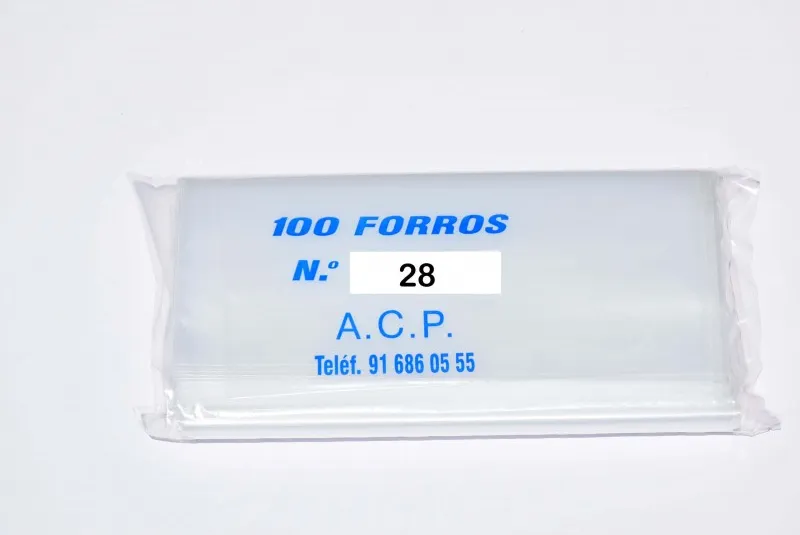 Forros Plástico para Libros 28 cm