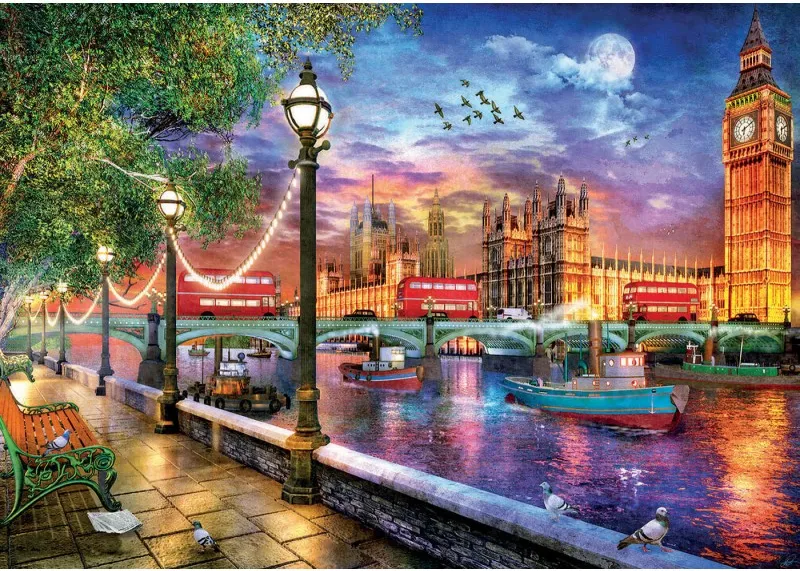 PUZZLE 2000 LONDRES AL ATARDECER FS