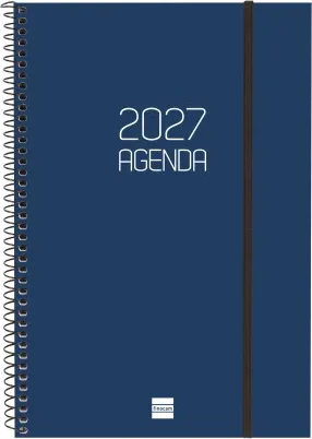 AGENDA OPAQUE E11 165x242 SV VERTICAL 2027 AZUL
