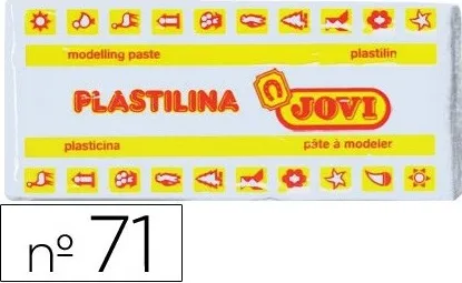 Plastilina unicolor Jovi Nº71 150gr