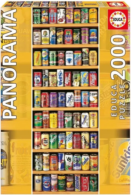PUZZLE 2000 LATA SOBRE LATA PANORAMA