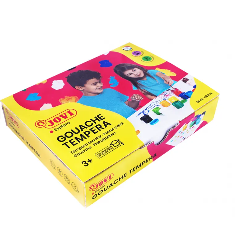 Témpera Jovi 512 c/12 colores  35ml