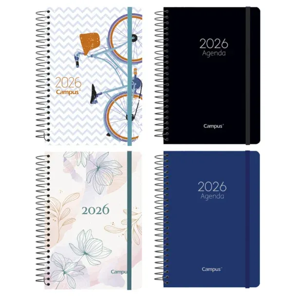 AGENDA CAMPUS  2026 A6 Dia Pag.TAPA POLIPROPILENO