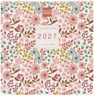 CALENDARIO PARED ART 21X21 MONIQUILLA 2027