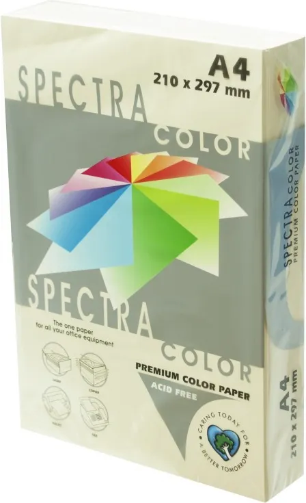 PAPEL A4 SPECTRA CREMA 80GR 500H