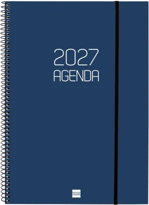 AGENDA OPAQUE E40 210X297 SV 2027 AZUL
