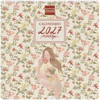CALENDARIO PARED ART 30X30 FRASES MARBATGE 2027