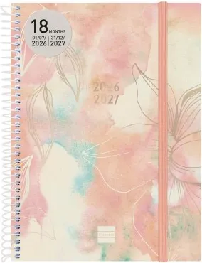 AGENDA FINOCAM 18M ESP. PRETTY E10 SV HOR.26-27