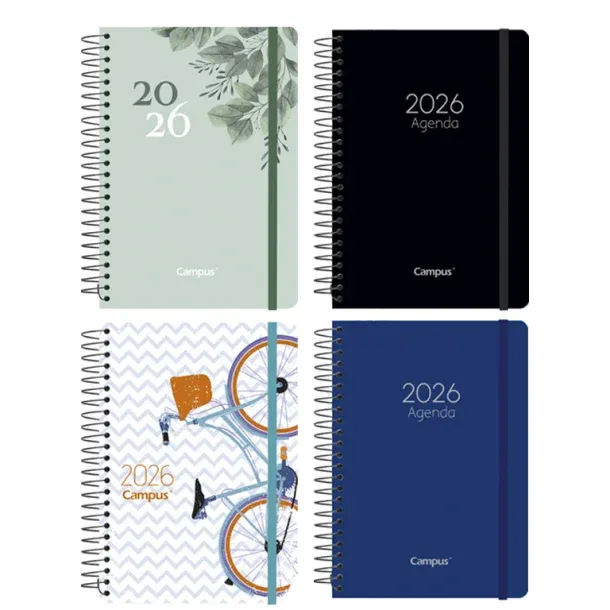 AGENDA CAMPUS  2026 A5 Sem.Vista TAPA POLIPROPILENO