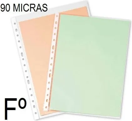 FUNDA MULTITALADRO PARDO FOLIO 90 micras