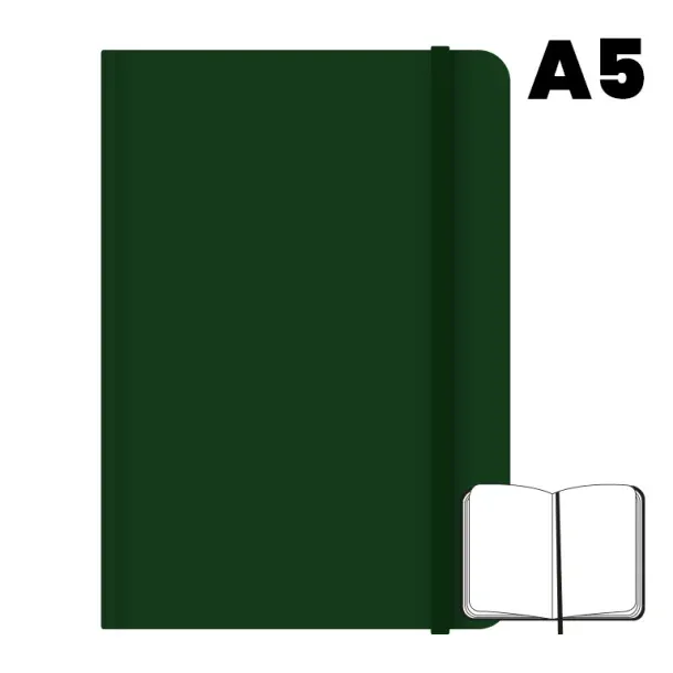 LIBRETA CAMPUS A5  96H 75G LISO VDE. OSCURO