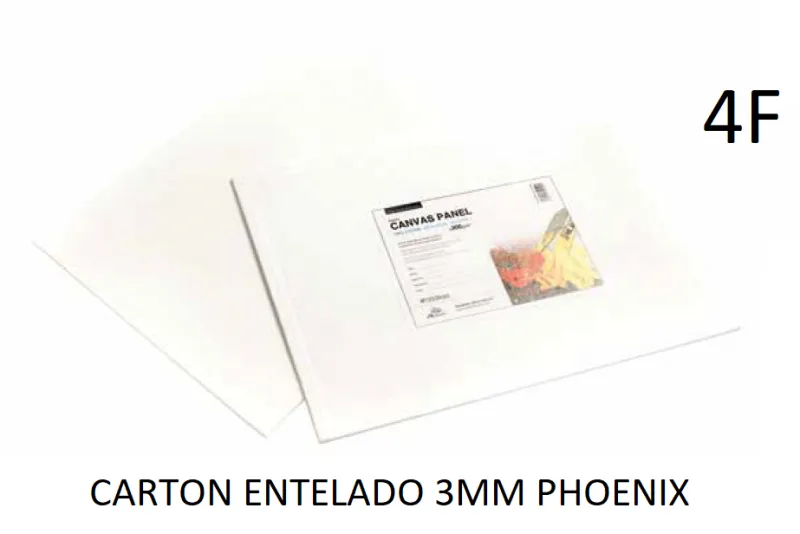 CARTÓN ENTELADO PHOENIX 4F 33X24CM
