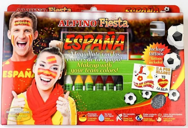 MAQUILLAJE ALPINO SELECCION ESPAÑOLA