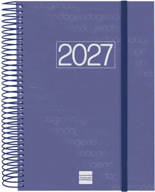 AGENDA YEAR E10 155X212 1DP 2027 AZUL