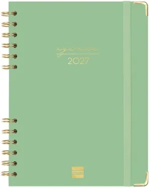 AGENDA ALMA E10  155X212 SV 2027 VERDE