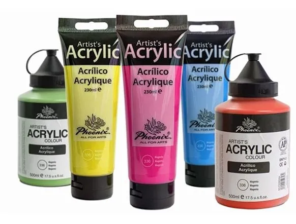 ACRÍLICOS TUBOS PHOENIX 230ML