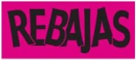 CARTEL REBAJAS 100X35 CM