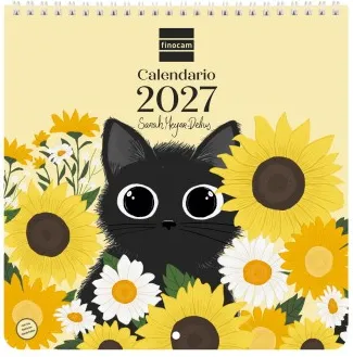 CALENDARIO PARED ART 21X21 SARA MEYER 2027