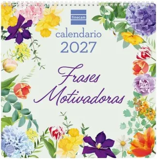 CALENDARIO PARED ART 30X30 FRASES MOTIVADORAS 2027