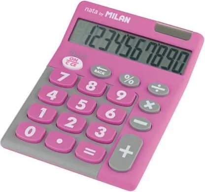 CALCULADORA 10 DIG.TOUCH DUO ROSA