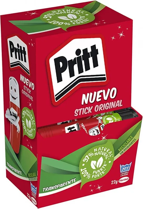 Barras Pegamento Pritt Mediano 22gr
