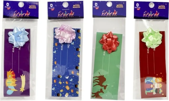 TARJETA ADHESIVA + COCA  REYES MAGOS