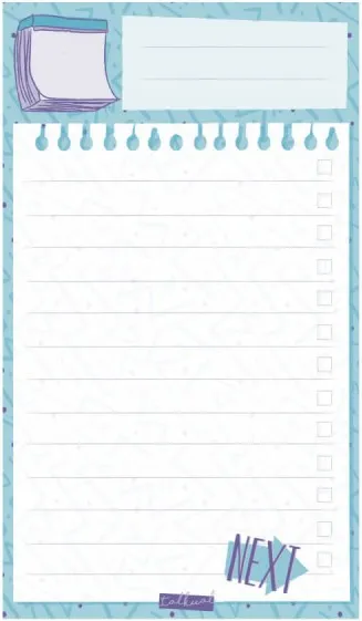 BLOC NOTAS AGENDA ESP.TALKUAL NEXT