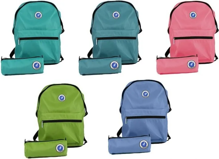 MOCHILA BASIC CON PORTADODO REDONDO