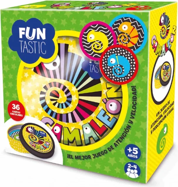FUNTASTIC CAMALEÓN con caja