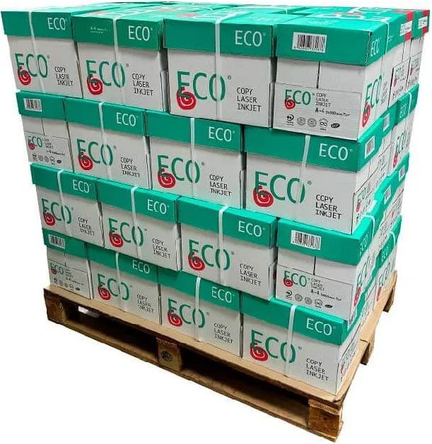 PALLET DE PAPEL MULTIFUNCIÓN ECO A4 240 PAQUETES DE 500H