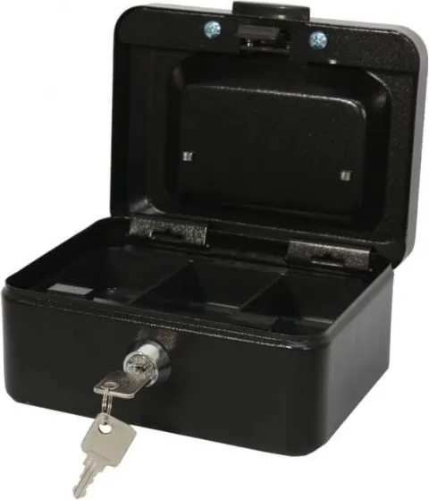 CAJA CAUDALES CON BANDEJA PEQUEÑA