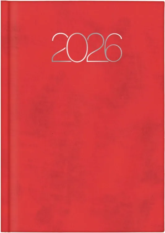AGENDA 1DP 1/4 PREMIUM 755-ROJO 2026