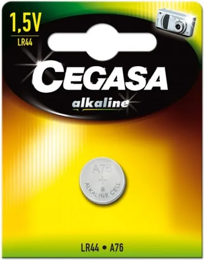 PILAS CEGASA BOTÓN LR44