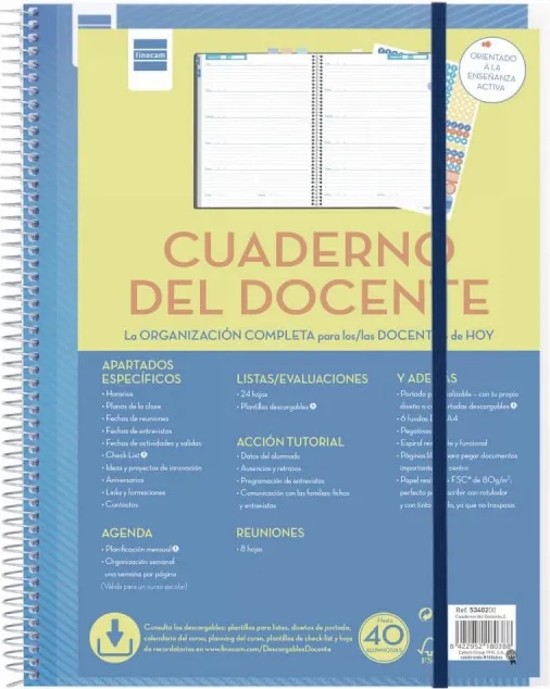 CUADERNO-AGENDA DEL DOCENTE.2 SEM.PAG 230X310