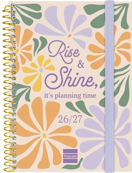 AGENDA FINOCAM SECUNDARIA 1/8 SV HORIZ.SHINE 26-27