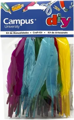 SET MANUALIDADES CAMPUS PLUMA DE OCA COLORES