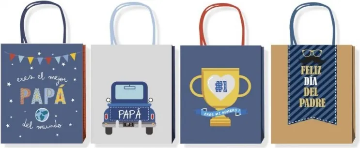 BOLSA PAPEL PARA PAPÁ