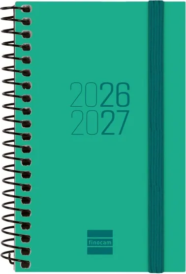 AGENDA FINOCAM ESPIRAL E3 SV HORIZ.VERDE 26-27
