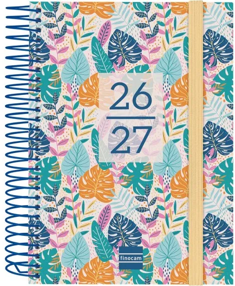 AGENDA FINOCAM SECUNDARIA 1/8 1DP TROPICAL 26-27