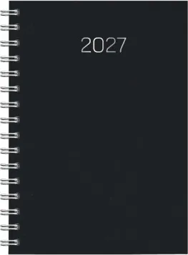 AGENDA 1DP 1/4 PREMIUM BASE WIRE´O C01-NEGRO 2027
