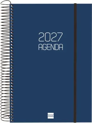 AGENDA OPAQUE E11 165x242 1DP 2027 AZUL